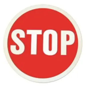 FAAC "STOP" Sign 15"