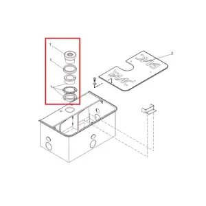 FAAC 750 CP Box Bushing Group