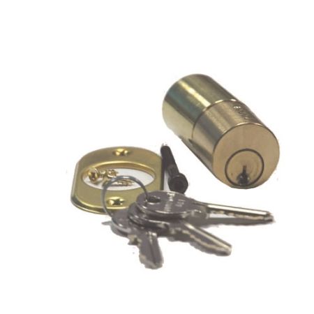 Click Here To Enlarge This Photo Of FAAC Electric Locks - External Cylinder with 2 Keys