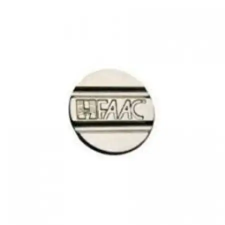 Click Here To Enlarge This Photo Of FAAC Token Small&comma; Double Groove&comma; diameter 21mm