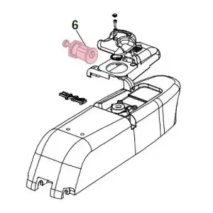 FAAC Lock assembly 844 / 412 / 415