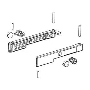 FAAC 770 Release Lever with Lock